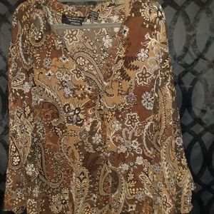 New York design co blouse 2x